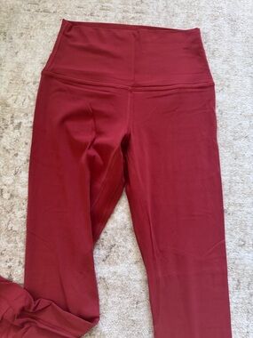 Lululemon Align Leggings Size 4 – Brick Red